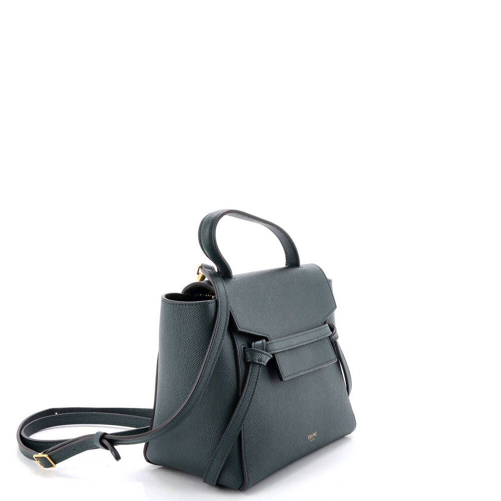Celine Belt Bag Textured Leather Nano #238801C21B - Picture 2 of 7
